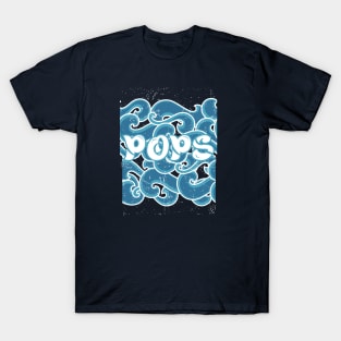 Pops Grandpa Design T-Shirt
